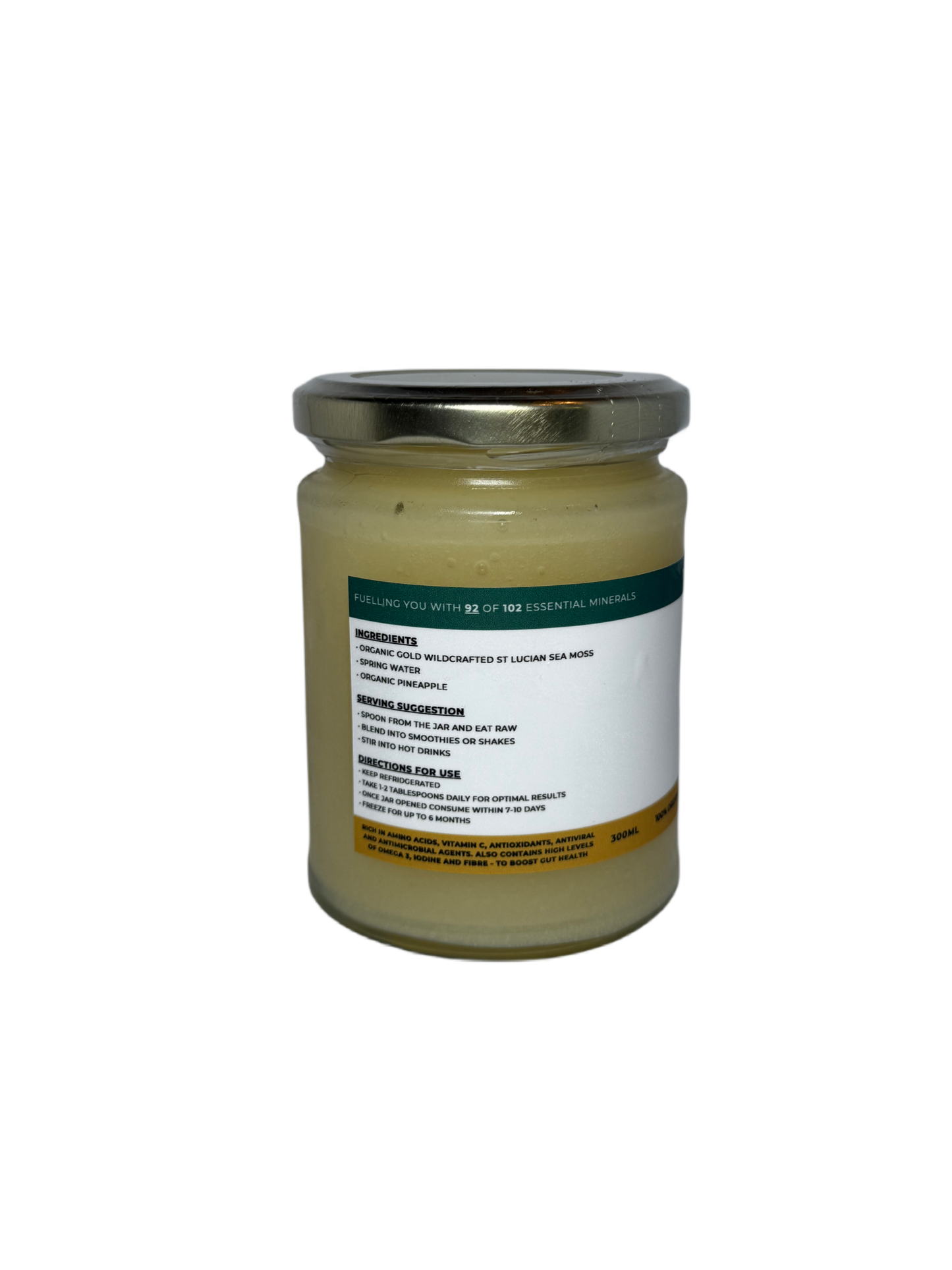 Sea Moss Gel - Pineapple